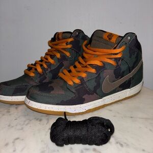 Nike SB Dunk High FiveOneO Camo Men’s Shoe - NO BOX